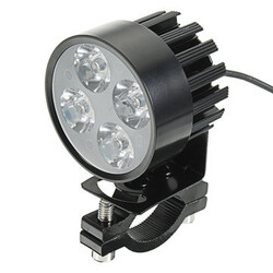 12-80V Black White 960LM Headlamp Motor Bike Scooter Bicycle Spotlightt ATV