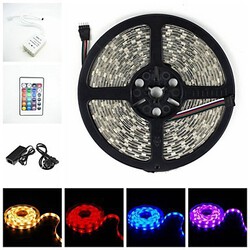 Waterproof Rgb 5m Led Remote Control Ip68 Strip Light 5050smd 8w