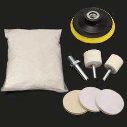 Remover Scratch Repair Car Glass Windscreen Damage Wiper Blade Polishing Powder Kit