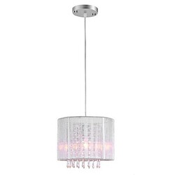 Bedroom Chrome Crystal Pendant Light Feature For Crystal Modern/contemporary