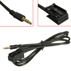 iPod MP3 Vauxhall Astra Corsa Zafira AUX IN Input Adapter Cable 3.5mm Lead