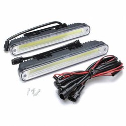 One Pair COB LED Lights LED DRL Daytime Running Lights Bulbs 12W