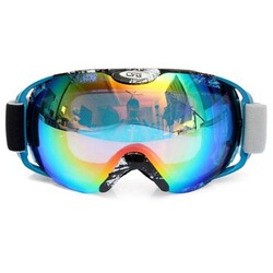 Glasses Dual Lens Unisex Motorcycle Riding Outdoor Snowboard Ski Goggles Anti-Fog