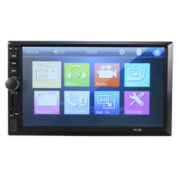 MP4 Touchscreen MP5 Stereo Bluetooth 7012B Inch Double 2DIN FM AUX USB Car Radio Player