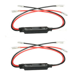 Flasher 10W Motorcycle LED Load Resistor Light Flash Indicator 2Pcs 12V Blinker