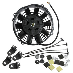 Radiator Cooling Fan 7Inch Reversible slim Electric 12V 80W Push Pull