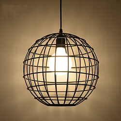Light Game Room Wrought Iron Contracted Restaurant Fixture Cafe Pendant Lights Birdcage