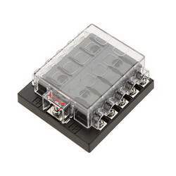 Automotive Blade Car Vehicle Box Fuse Holder 10 Way Circuit Fuse Box Block