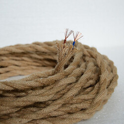 Vintage 100 Cord Wire Accessories Rope Antique Hemp Pendant Light