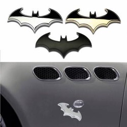 Emblem Decal Emblem Badge Truck Bat 3D Car Metal Auto Motor Sticker