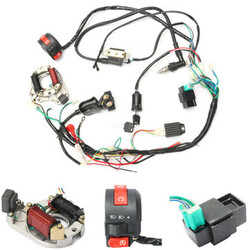 Kit Assembly Start ATV 50CC 70CC 90CC 110CC Wire Harness CDI Quad Wiring Electric