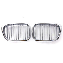 Insert Kidney Grille Chrome Front Plated Hood