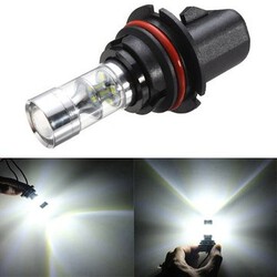 2835 12SMD LED Car White Fog Light DRL 6500K 550LM DC 10 to 30V