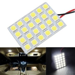 Interior Dome Door Reading Panel Car White LED 24SMD Light