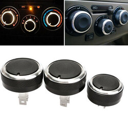 3pcs knob Switch Air Conditioning Buttons