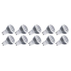 550lm 10pcs Light 5leds Gu10 Spot Lights Gu5.3 E27/e14