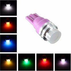 Car Bulb Lamp Changing Color T10 W5W Wedge Side Light LED COB RGB 12V