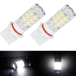 White P13W Lights High Power 2Pcs 2835SMD 36LED Car Headlight Fog 650LM