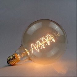 Wire Pearl Edison Light Bulb Decoration Bulb G125 Tungsten