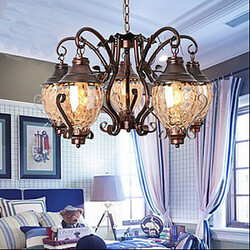 Ancient Pastoral European Chandelier Retro