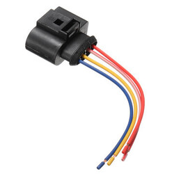 Pack AUDI VW OEM Ignition Coil Wiring Loom Connector Plug Seat