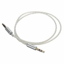 PC 3.5mm Phone IPOD Car AUX Stereo Male Male Audio PTFE Teflon Cable