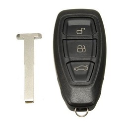Fob for Ford Buttons Remote Key Case Shell Titanium Focus Mondeo Fiesta