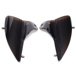 Air Saddle Smoke Heat Deflectors Harley Touring Street Shield