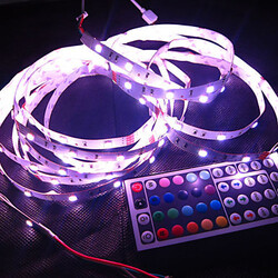 Smd Waterproof Keys Led Strip Light Rgb 5m