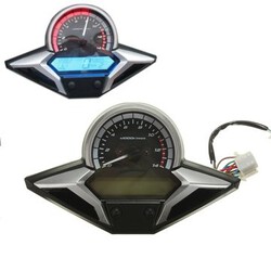 Backlight Blue Speedometer Odometer Motorcycle LCD digital Cylinders