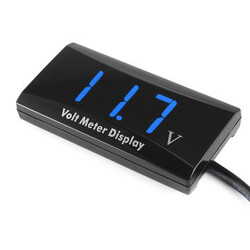 Panel Meter Motorcycle Voltage Car Digital LED 12V Display Voltmeter Volt Gauge