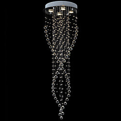 Chandeliers 100 Spiral Clear Luxury Crystal Lighting Fixture Ceiling Lamp