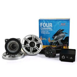 FM USB Player with Bluetooth Function Subwoofer Waterproof Motorcycle MP3