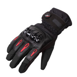 M-XXL Pro-biker Motorcycle Touch Screen Gloves Winter Waterproof Blue Red Black