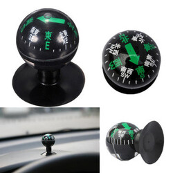 Mini Suction Compass Cup Car Boat Navigation Flexible Dashboard Ball Vehicle