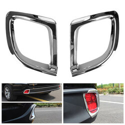 Fog Light Lamp Covers Toyota Pair of 2014 2015 Chrome Rear Highlander