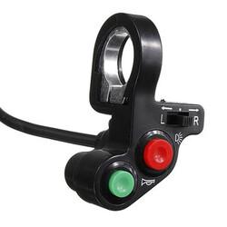 Switch On Motorcycle Atv Pit Bike Horn Lights Button Turn Signals