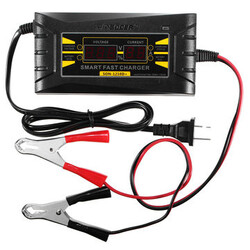 Battery LED Charger For Car Motor Intelligent Lead-acid Charger With Display 12V
