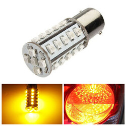 1156 BA15S Tail Turn Signal Car Light Bulb Lamp Amber Yellow SMD LED