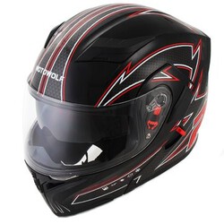 Lens Motocross Racing Safety Full Face Helmet MOTOWOLF Motorcycle Dual
