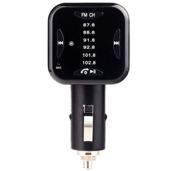 Car Charger for Cell Phone Stereo Car Wireless FM Transmitter Kit Hands Free