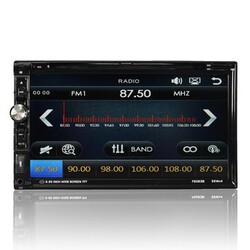 Touch Screen In-Dash MP5 MP3 2 Din CD FM Aux Input 7 Inch Car Stereo DVD Player