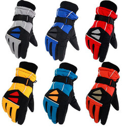 Waterproof Cycling Ski Motorcycle Outdoor Full Finger Windproof Warm Fleece Glove