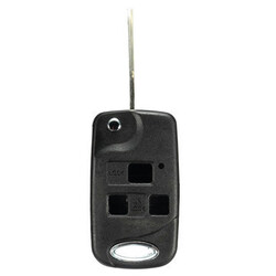 Yaris AVENSIS Button Folding Remote Key Fob Case Shell Blade For TOYOTA