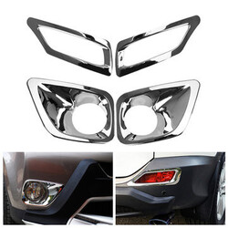 Rear TOYOTA RAV4 Light Cover Trim Foglight Fog Chrome Front 2013 2014 2015