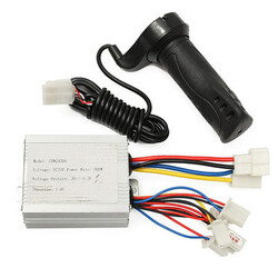 Motor 500W 24V Brush Speed Controller Grip Electric Bike Scooter
