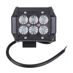 Spot Lamp Floodlight Car 18W 6LED Work Light Bright White