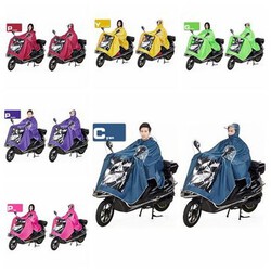 Single Motorcycle Scooter Electric Outdoor Sports Bike Raincoat