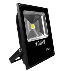 Ultra Thin 100w Ac85-265v Outdoor Black Warm Flood