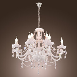 Chandelier Feature Living Room Glass Dining Room Kitchen Modern/contemporary Candle Style Electroplated